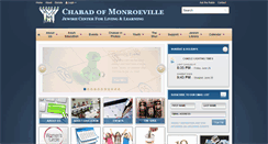 Desktop Screenshot of jewishmonroeville.com